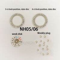 【YF】 Japan original applicable NH05 NH06 movement calendar disc week Seiko accessories nh05 06 plug