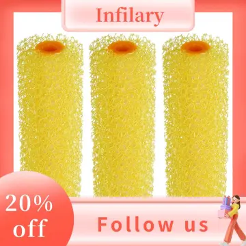 Paint Roller Cover 4 Inch Texture Sponge Brush for Household Wall 3Pcs