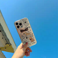 เคสป้องกันโทรศัพท์ลายลูกสุนัขบัดดี้ต่างๆรู้สึกว่าน่ารักป้องกันการตกหล่นปกป้องการ์ตูนมากมายสำหรับ Iphone 14Promax Tpu เคส IPhone13promax ครีเอทีฟ14 IPhone13 IPhone12Pro สูงสุด12 Iphone11Promax Iphone เคสนิ่ม Iphone XS MAX Anti-Proof