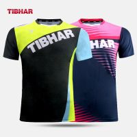 Tibhar 02301 Men Women Ping Pong T-shirt Short Sleeve Shirts Clothes Sportswear Top Table Tennis T Shirt