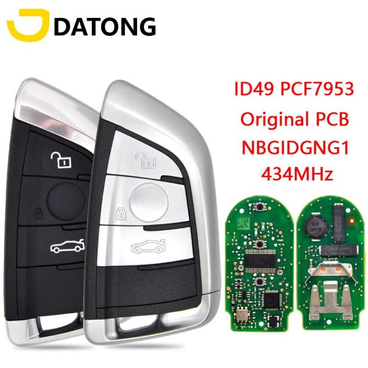 datong-world-รถระยะไกลควบคุมสำคัญสำหรับ-bmw-f-x5-x6-2014-2019ต้นฉบับ-pcb-id49-pcf7953-nbgidgng1-315mhz-434mhz