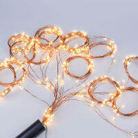 8 Mode Waterfall Fairy Lights 152030 Strands Bunch String lights Plug in Firefly Garland for Wedding Plants Tree Party Decor