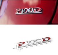 P75D P85D P90D P100D Underline ABS Letters Emblem for Tesla Model 3 Model X Model S Car Styling Trunk Badge Sticker Red Black