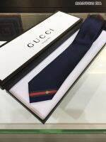 ขาย Gucciの Tie สำหรับ Men 100% Jacquard ผ้าไหม Handmade ประณีตแฟชั่น Elegance สง่างาม WHT100253พ่อปัจจุบันสามีของขวัญ