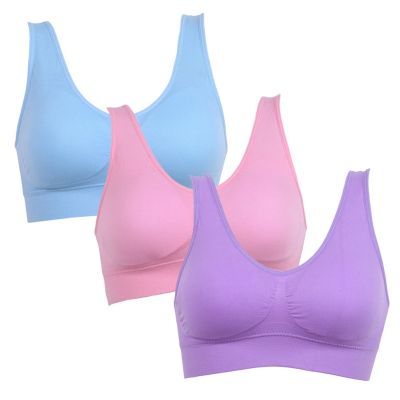 （A So Cute） Sports Top Gym Jogging RunningBraPush Up ชุดชั้นในกันกระแทก Seamless FemaleBra