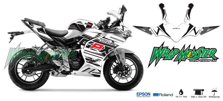 สติ๊กเกอร์แต่งรถ-gpx-demon-150gr-รอบคัน-ลาย-racing