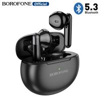 BOROFONE BW28 TWS True ชุดหูฟังไร้สายบลูทูธหูฟังบลูทูธ5.3 Touch Control หูฟังไมโครโฟนในตัวชุดหูฟังกีฬาพร้อมกล่องชาร์จสำหรับโทรศัพท์มือถือ Ios/android ทั้งหมด