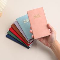 2024 A6 Notebook Notepad Daily Weekly Agenda Planner Notebooks Stationery Office School Supplies