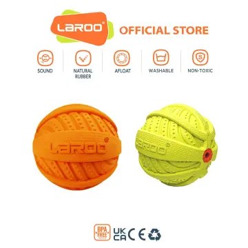 LaRoo Squeaky Dog Ball, Interactive Dog Toys for Boredom, Non