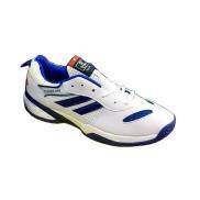 Giày Tennis TN046 Trắng Sọc Xanh