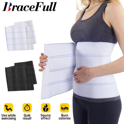 Waist Trainer Wrap Trimmer Belt Waist Bandage Postpartum Sheath Belt Body Shape Belly Slimming Woman Tummy Wrap Waist Supp. Could not close temporary folder: s