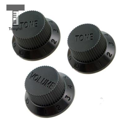 ；‘【； Tooyful Volume Knob Tone Button Replacement Parts For ST Sq Squier Guitar Accessries Pack Of 3