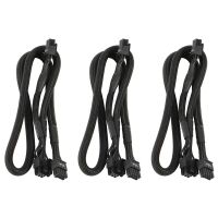 3X 8 PIN TO Dual 8 Pin 6 PIN PCIE VGA Power Supply Cable for EVGA Supernova G2 G3 G5 P2 T2 GS G+ 650 750 850 1000