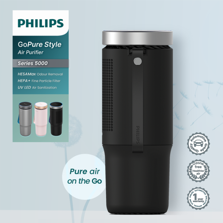 Philips GoPure Style 5000 Air Purifier and Sanitizer GP5611 HESA HEPA