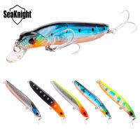 SeaKnight Minnow SK036 1ชิ้น8.5กรัม3.5in 90มิลลิเมตร0-1.0เมตรล่อตกปลาลอยเทียมว่ายน้ำเหยื่อป้องกันการกัดกร่อนตะขอตกปลา