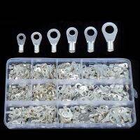 450/360pcs Cold press bare terminals plug Round Cable Wire Electrical Connector Copper nose Ring O-Type combination set Kit Electrical Connectors