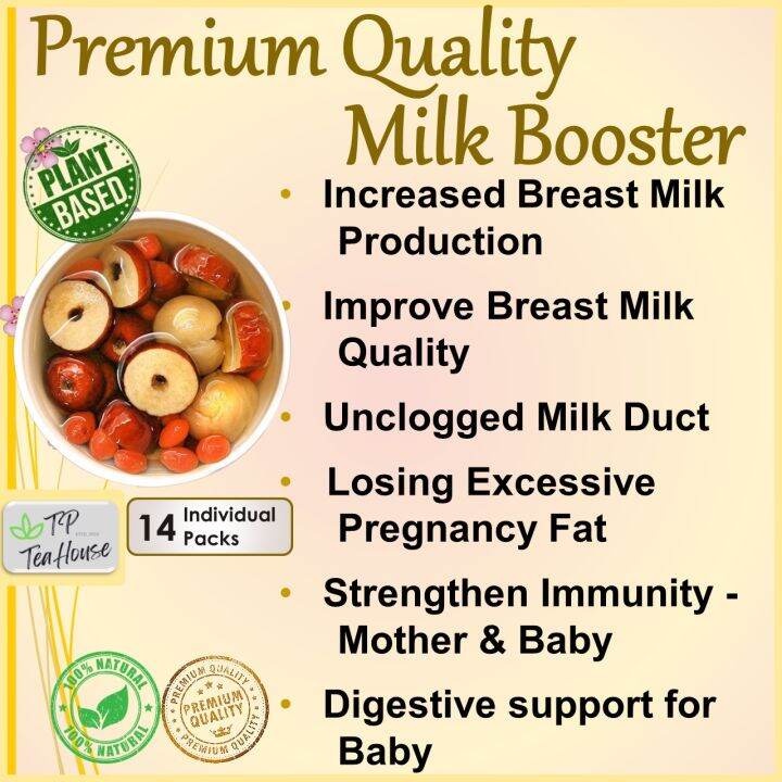 Premium Milk Booster Lactation Support Confinement Drink (14 Individual