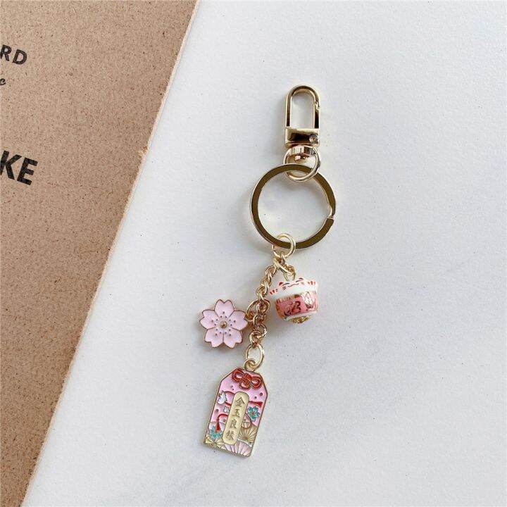 omamori-sakura-amulet-lucky-cat-keychain-cute-pendant-clothes-backpack-keyring-car-key-chains-charms-friend-birthday-gift