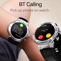 Sports Smart Watch Men BT Phone Call Customize Watch Faces Music Fitness Tracker Super Long Standby Smartwatch Android IOS K28H