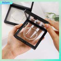 ADAM 5PCS 7x7x0.8inch เคสโชว์3D แบบลอย รูปทรงสี่เหลี่ยม พลาสติกทำจากพลาสติก กรอบแสดงแบบลอยตัว Fossil วินเทจ กรอบแสดงลอย AA Medallions