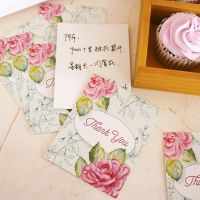 50pcs Small Greeting Card Gift Tag Labels Blessing Card Beautiful Blank Message Card Word Handwritten Card For Christmas Party