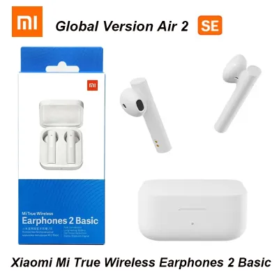 Xiaomi Mi True Wireless Earphones 2 Basic Global Version Air 2 SE TWS Bluetooth 5.0 Earbuds Redmi Airdots S 2 Gaming Headphone