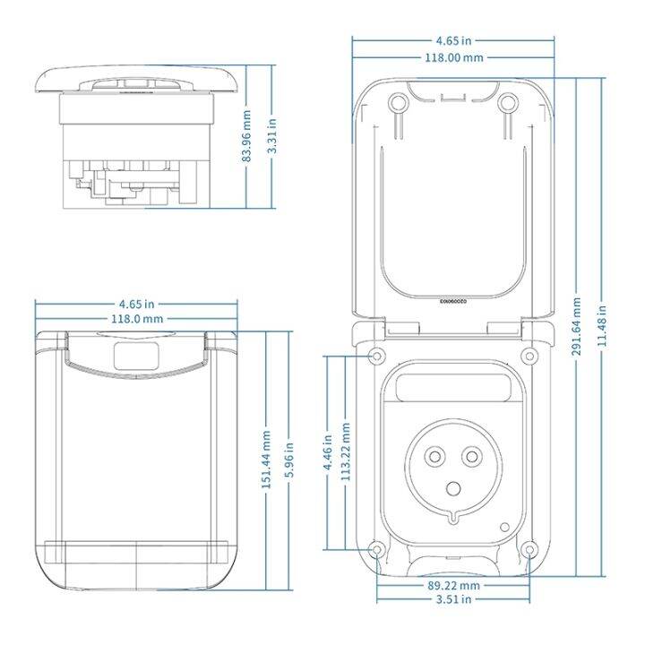 rv-16a-charging-socket-plug-waterproof-charging-socket-external-power-car-accessories