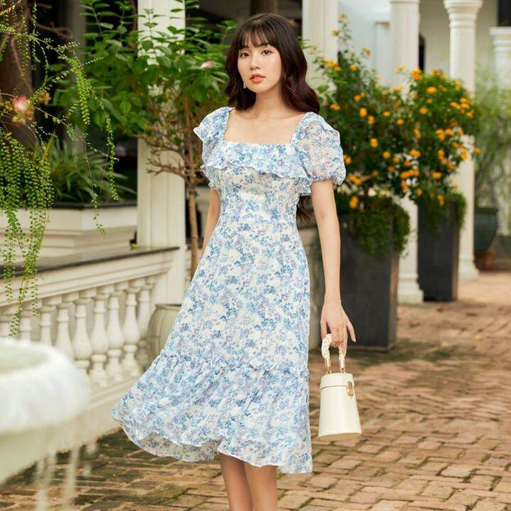 OLV - Đầm Arctic Fleur Dress 