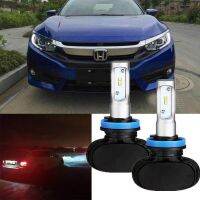 หลอดไฟหน้า led h11 80w สําหรับ honda civic ปี 2016-2019 จํานวน 2 ชิ้น รับประกัน 12 เดือน