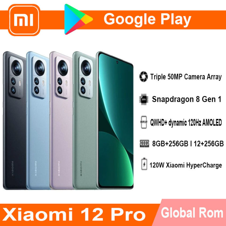 Xiaomi 12 Pro Mi 12 Pro 5G Smartphone Android 12 Snapdragon 8 Gen1 Octa  Core NFC