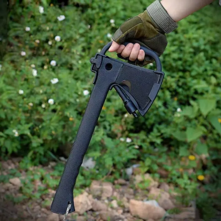 Survival Axe Tactical Hunting Hammer Multifunction Camping Hand Fire