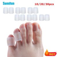 ☑﹉ 10/20/30Pcs Silicone Little Toe Protector Foot Corns Calluses Blister Protection Pad Anti-Wear Hole Toes Separator Pedicure Tool