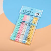 【YF】 colher de mistura cores doces ferramentas silicone vara agitação para artesanato resina epóxi DIY ferramenta jóias fofa 30-90pcs