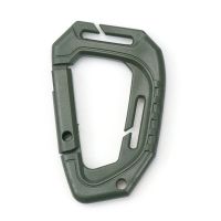 Outdoor Mountaineering Buckle Medium Tactical Plastic D-button External Hanging D