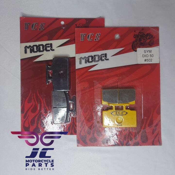 YCS BRAKE PADS FOR HONDA DIO TAIWAN VERSION CALIPER Lazada PH