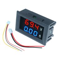 Mini Digital Car Voltmeter Ammeter DC 100V 10A 50A 100A LED Display Panel Amp Volt Voltage Current Meter Tester Detector