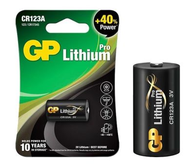 ถ่าน Gp Lithium CR123A 3V ก้อน ของแท้ ของใหม่