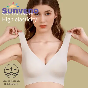 Buy Women's Seamless Wirefree Bra Comfort Soft Thin Stretchy