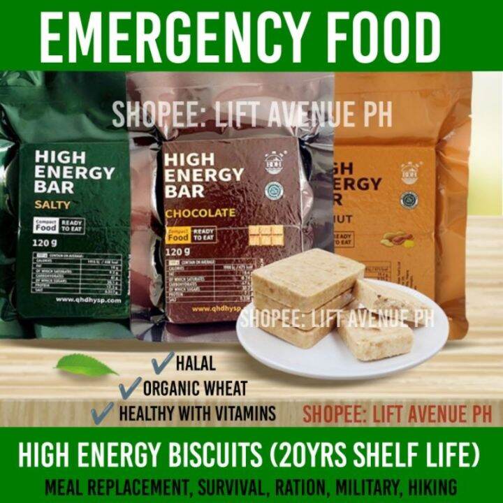 High Energy Biscuits EMERGENCY FOOD (RATION SURVIVAL FIRST AID MRE