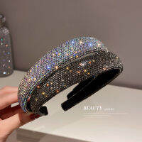 บูติกเงาเต็ม Rhinestone เงิน H Eadbands สุภาพสตรีแฮนด์เมดอเนกประสงค์ H Eadwear อุปกรณ์ผมสำหรับผู้หญิงของขวัญเครื่องประดับ