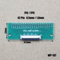 1pc 6/8/10/20/24/30/36/40/42Pin Double Sided FPC/FFC Soft line Adapter Connector 0.5mm To 1.0mm Straight 2.54 Soft Line Adapter