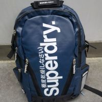 กระเป๋านักเรียนกระเป๋าสะพายหลัง K2328Superdry คอมพิวตอร์กันน้ำแฟชั่นแนวยุโรปกระเป๋าเป้สะพายหลังกันน้ำกระเป๋ากลางแจ้งปีนเขาสีส้ม