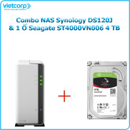 Khuyến Mãi Combo Thiết bị lưu trữ NAS Synology DS120J và 1 Ổ cứng Seagate