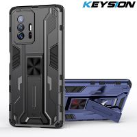 KEYSION เคสกันกระแทกสำหรับ Xiaomi Mi 11 11T 11T Pro 5G เคสฝาหลังโทรศัพท์สำหรับ Xiaomi Mi 10T 10T Pro 5G