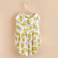 Dog Sundress Holiday Festival Dog Costume Dog Floral Dress Puppy Summer Dress Dresses