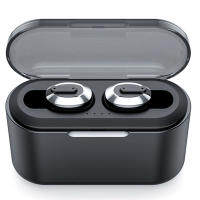 Wireless Bluetooth 5.0 Earphones Mini Invisible In-Ear Sports Noise Reduction Earphones with 2200MAh Charging Box