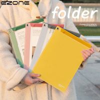 【Study the folder well】  EZONE A4อเนกประสงค์โฟลเดอร์เขียนแผ่นโฟลเดอร์แฟ้มเครื่องใช้สำนักงานอุปกรณ์การเรียนสามารถแขวนที่มีคุณภาพสูงสอบการจัดเก็บกระดาษ