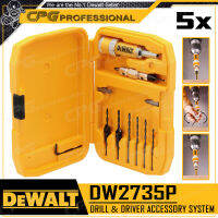 DEWALT ชุด ดอกไขควง และ ดอกสว่าน (12 ชิ้น/ชุด) รุ่น DW2735P ++กล่องพลาสติกอย่างดี++