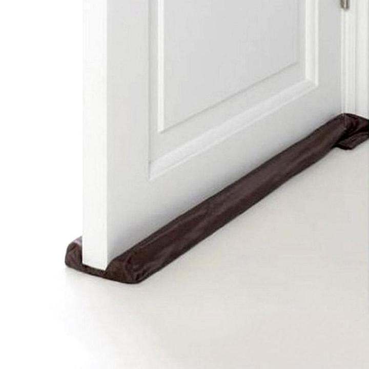 Twin Door Draft Dodger Guard Stopper Energy Saving Protector Doorstop