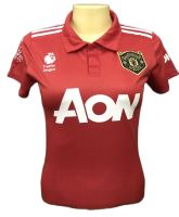 เสื้อกีฬาผู้หญิง ทีมสโมสรแมนเชสเตอร์ยูไนเต็ด (Manchester United Football Club) รุ่นย้อนยุค ราคาถูก